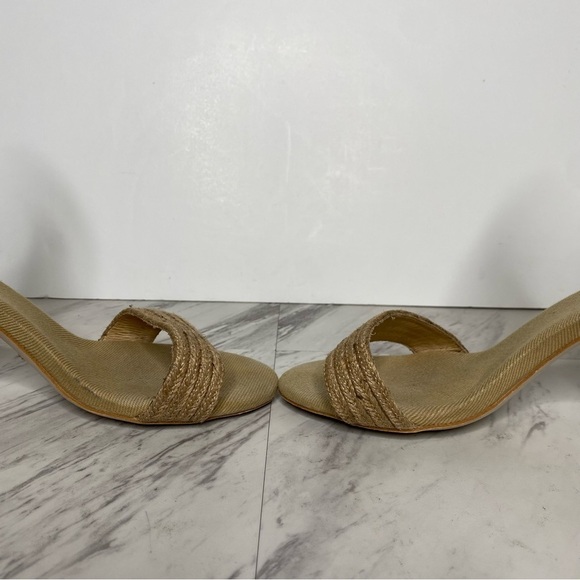 Jeffrey Campbell Rowboat Jute Wrapped Heeled Sandal 9 1/2 - Picture 6 of 13